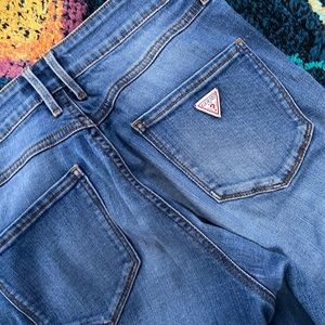 Guess 1981 Skinny High Waisted Blue Jeans